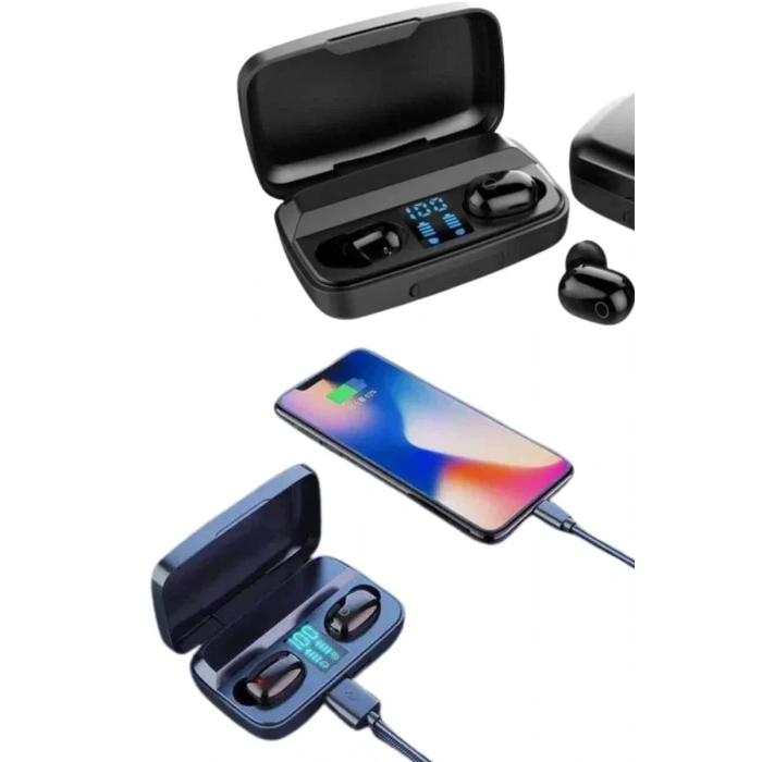 TWS Bluetooth Kulaklık 5.0 Bluetooth Bağlantılı Dokunmatik Kontrol Özelliği Yeni Nesil