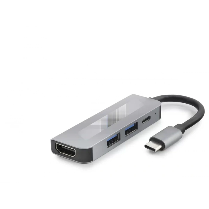 Type-C Combo Hub Hdmi 4K Usb 3.0 Pd 4 Port Gri HDX7840