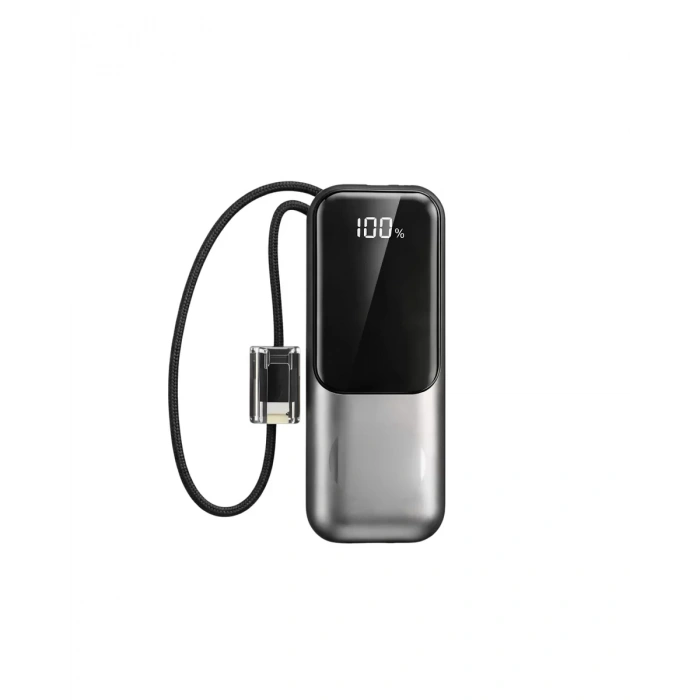 Type C ve Lightning Destekli Yüksek Kapasiteli Powerbank 13000 mAh