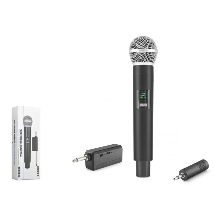 Uhf Kablosuz Mikrofon 6.35 Mm Siyah HDX2801