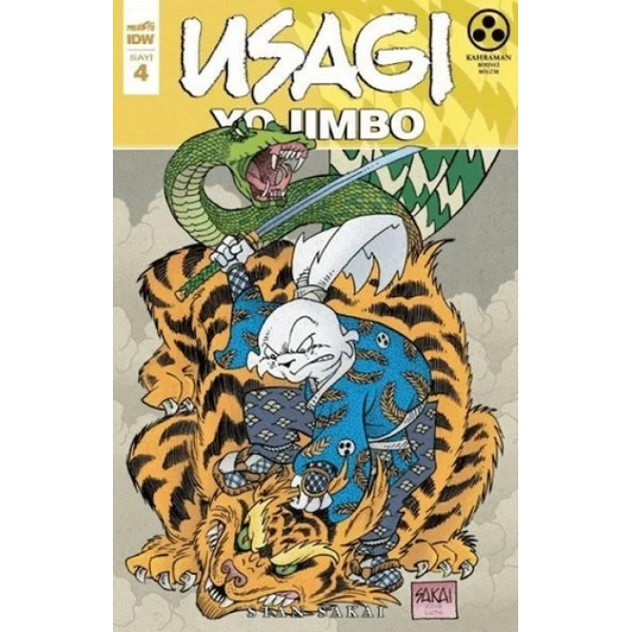 Usagi Yojimbo Sayı 04