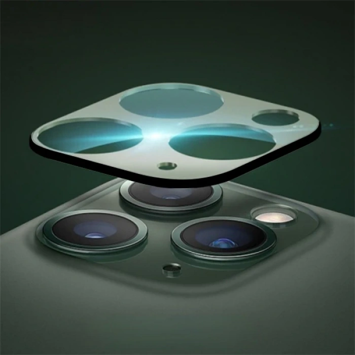 Usams US-BH577 iPhone11 Pro Max Tempered Cam Kamera Koruyucu-(5775)