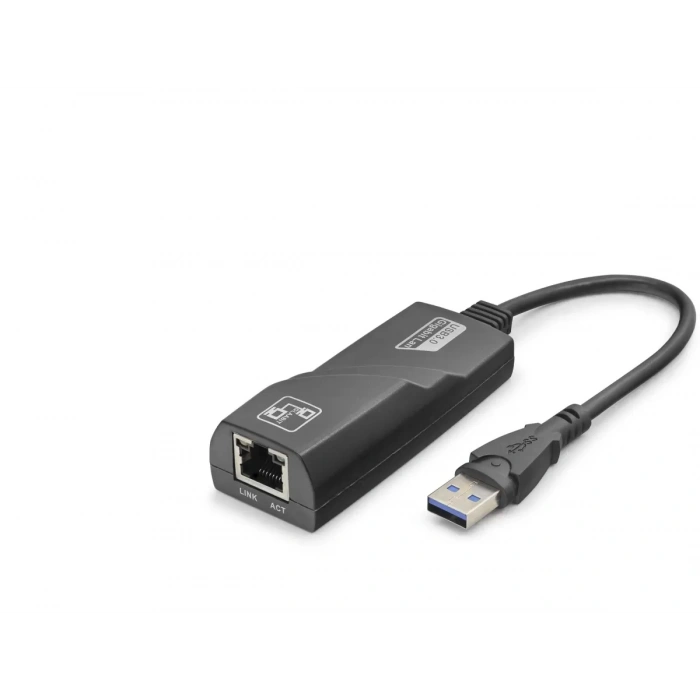 Usb 3.0 Ethernet Adaptör Gigabit Siyah HDX7867