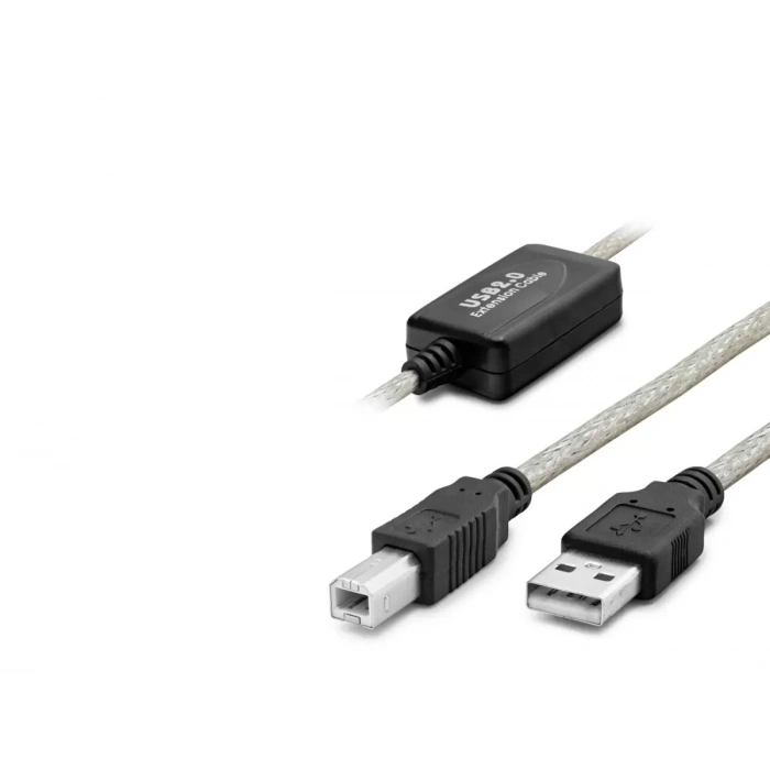 Usb Printer Kablosu 10 M - Silver Siyah HDX7559