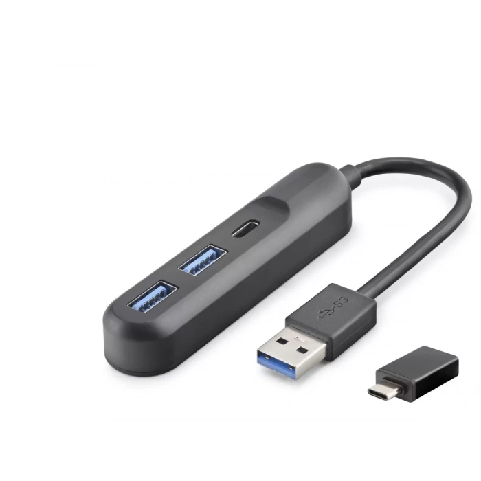 Usb Type-c 3.2 Gen1 Hub 3 Port 5 Gbps Siyah U35G05