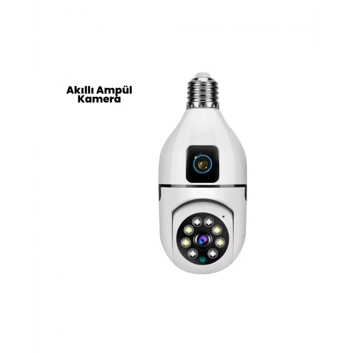 USLUCAN ALIŞVERİŞ 1080P WiFi Ampul Kamerası