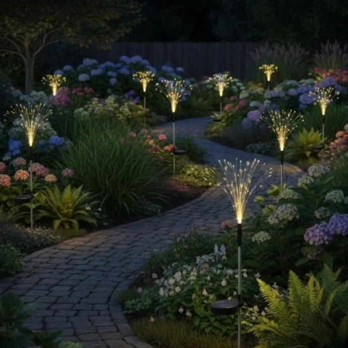 USLUCAN ALIŞVERİŞ 2 Adet Saçak Model Sensörlü Solar Bahçe Lambası