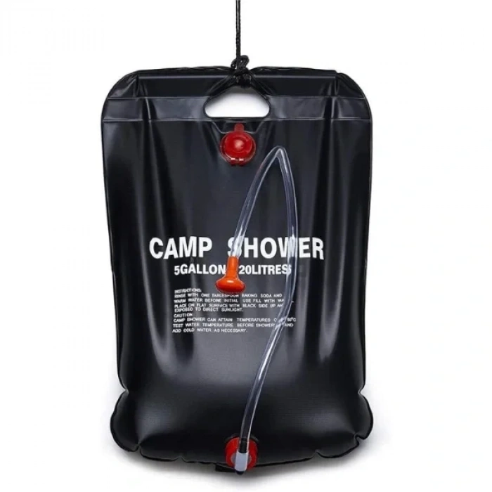 USLUCAN ALIŞVERİŞ 20 Litre Solar Isıtıcılı Kamp Duş Torbası