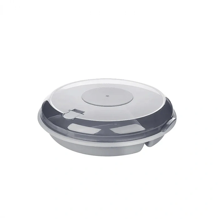 USLUCAN ALIŞVERİŞ 3 Bölmeli Kapaklı Pratik Kahvaltılık