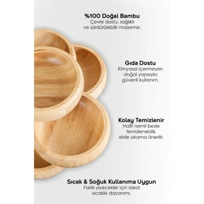 USLUCAN ALIŞVERİŞ 3lü Çerezlik Seti