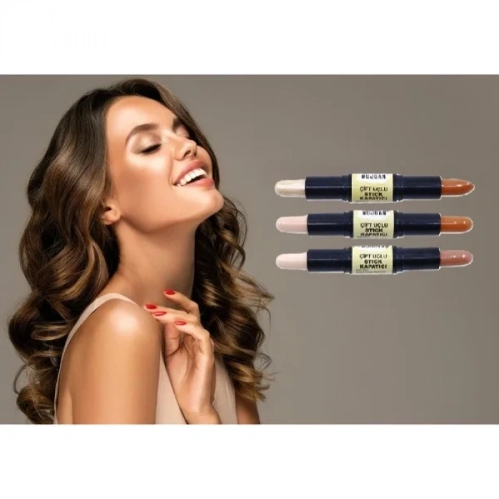 USLUCAN ALIŞVERİŞ 3lü Çift Uçlu Stick Kapatıcı Seti