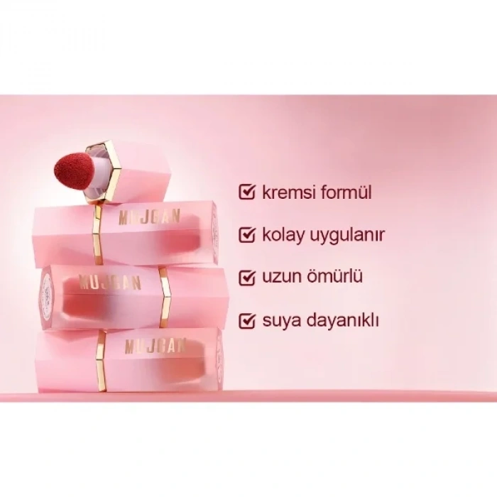 USLUCAN ALIŞVERİŞ 3lü Sıvı Krem Allık Seti - Lip and Cheek