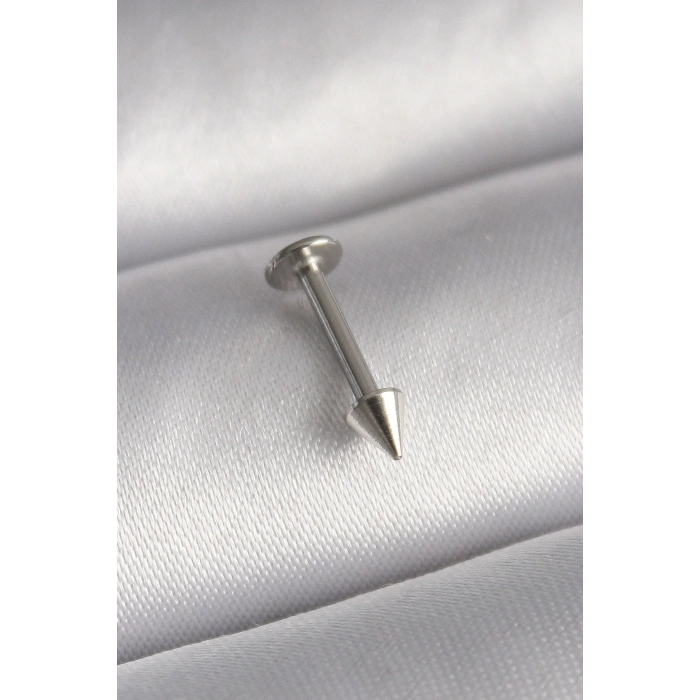USLUCAN ALIŞVERİŞ 316L Çelik Gümüş Renk Çivi Model Piercing