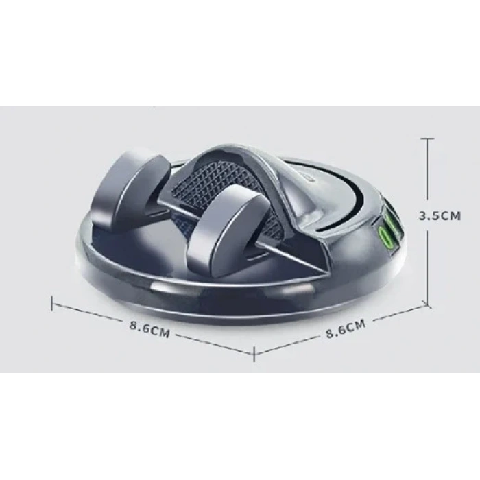 USLUCAN ALIŞVERİŞ 360° Dönebilen Yapışkanlı Numaratörlü Araç Telefon Tutucu