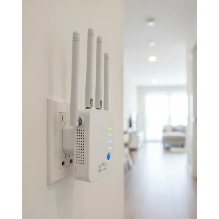 USLUCAN ALIŞVERİŞ 4 ANTENLİ WİFİ GÜÇLENDİRİCİ