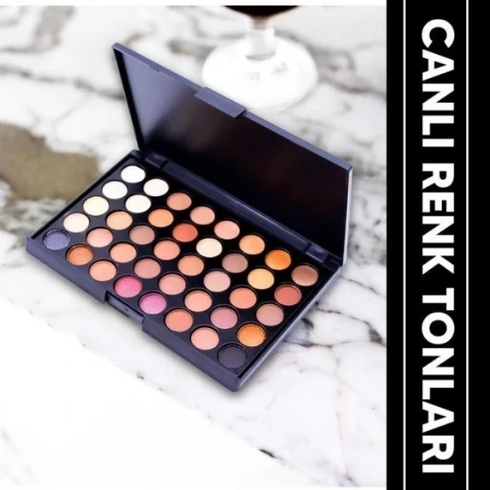 USLUCAN ALIŞVERİŞ 40lı Mat Sedefli Far Paleti