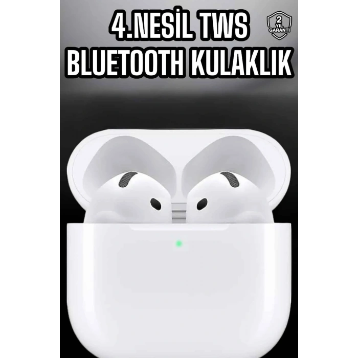 USLUCAN ALIŞVERİŞ 4.Nesil Kaliteli TWS Android ve İOS Uyumlu Mikrofonlu Kulaklık
