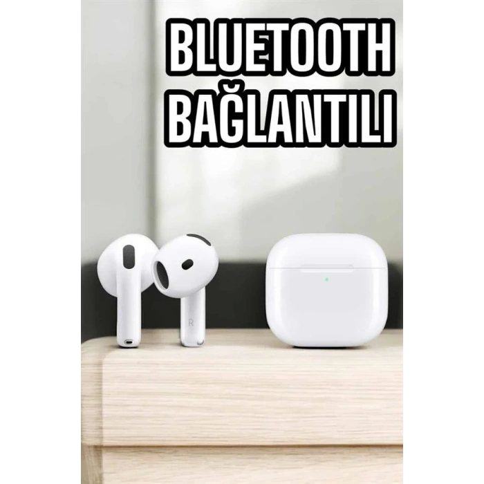 USLUCAN ALIŞVERİŞ 4.Nesil Kaliteli TWS Android ve İOS Uyumlu Mikrofonlu Kulaklık