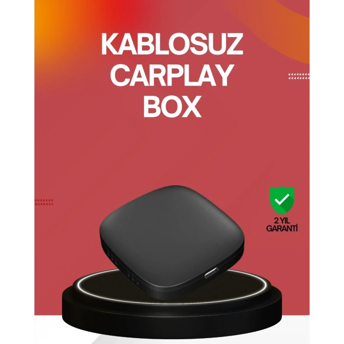 USLUCAN ALIŞVERİŞ 5.8GHz WiFi Destekli Kablosuz Android Auto Dönüştürücü