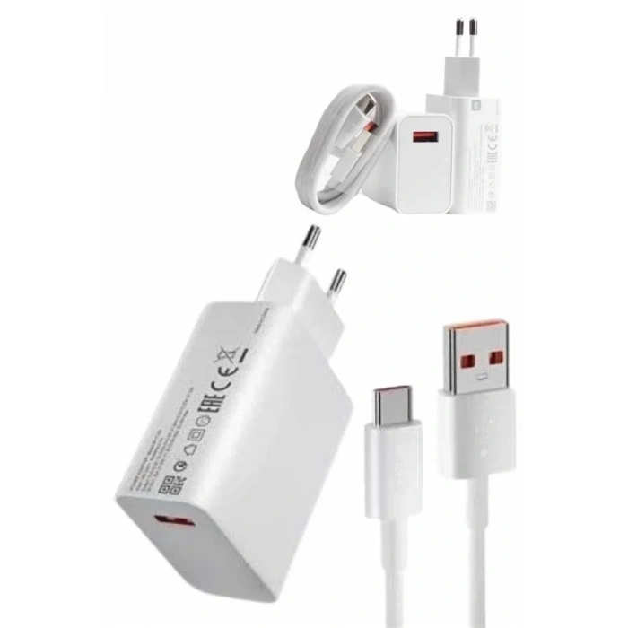 USLUCAN ALIŞVERİŞ 67W Hızlı Şarj Yüksek Voltaj Korumalı Type C Şarj Adaptörü