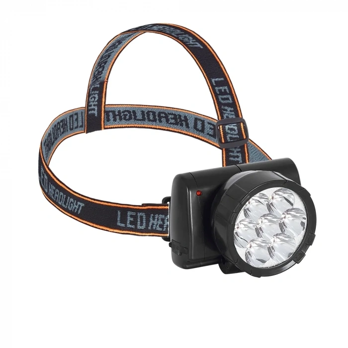 USLUCAN ALIŞVERİŞ 7 Ledli Şarjlı Baret Kafa Lambası Wt-701