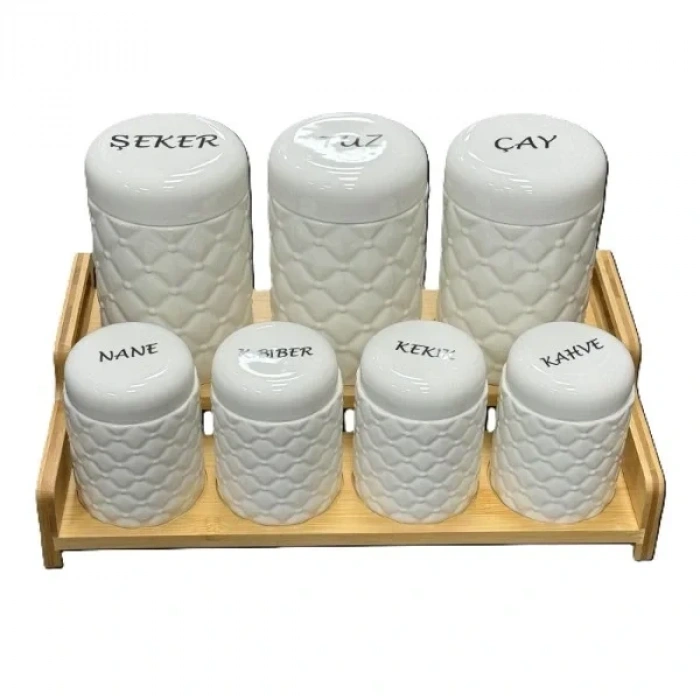 USLUCAN ALIŞVERİŞ 7li Standlı Baharat Seti