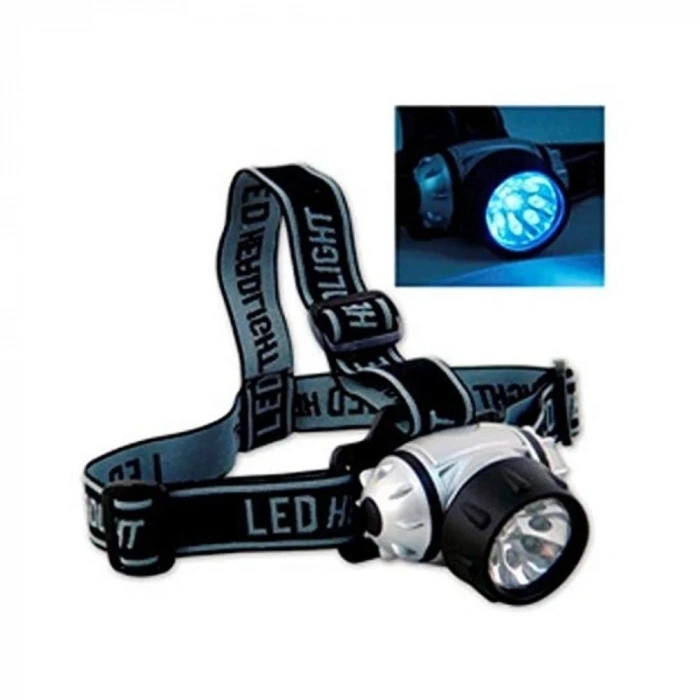 USLUCAN ALIŞVERİŞ 9 Ledli Pilli Kafa Lambası Wt-042