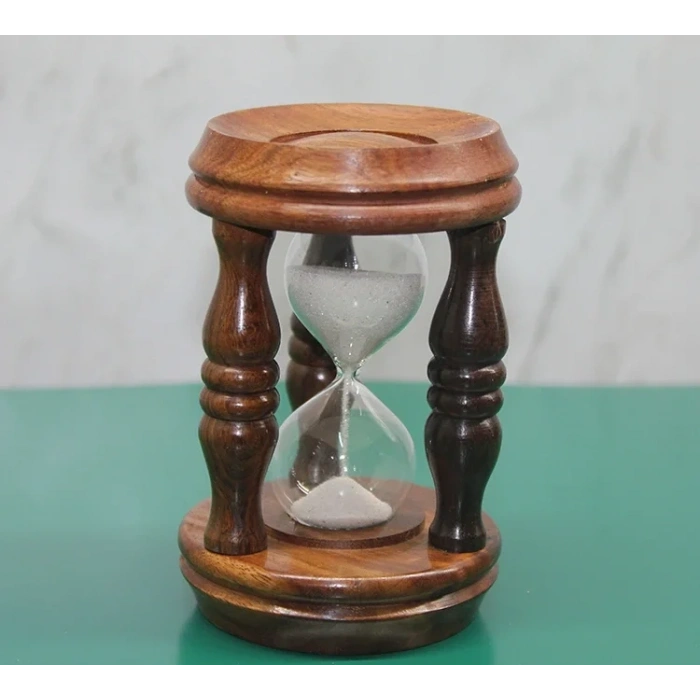 USLUCAN ALIŞVERİŞ Ahşap Kum Saati Model 6