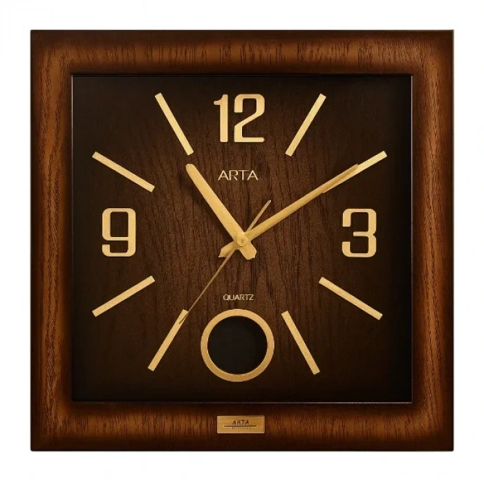 USLUCAN ALIŞVERİŞ Ahşap Tasarımlı Duvar Saati