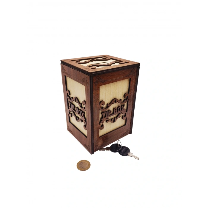 USLUCAN ALIŞVERİŞ Ahşap MDF Tip Box Kutusu