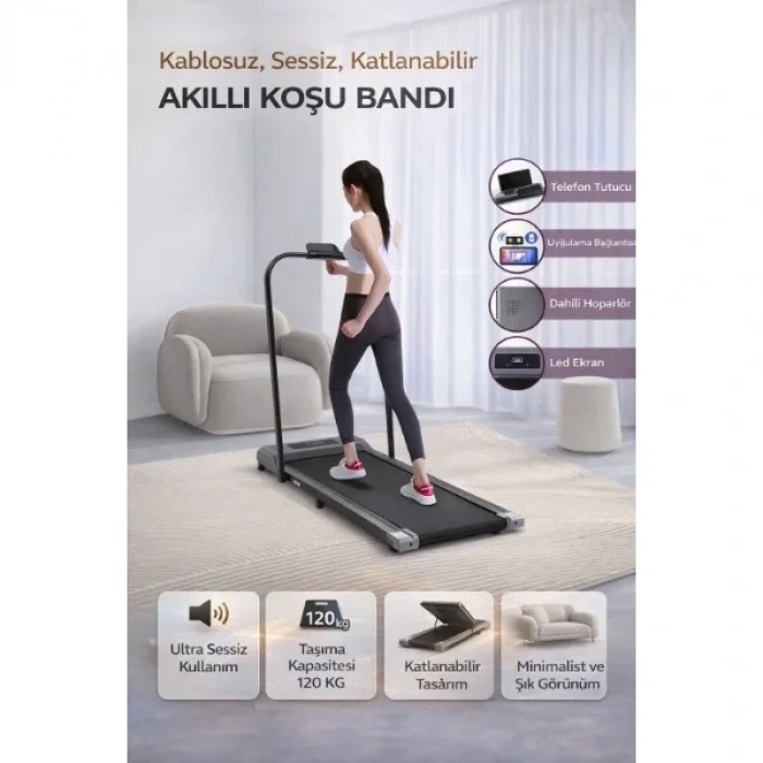 USLUCAN ALIŞVERİŞ Akıllı Koşu Bandı