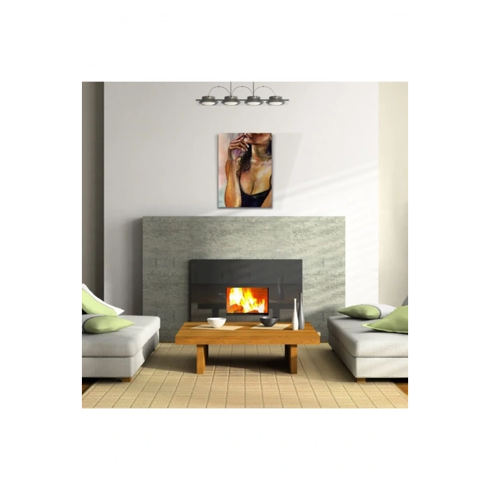 USLUCAN ALIŞVERİŞ Alice Canvas Tablo (50x70)