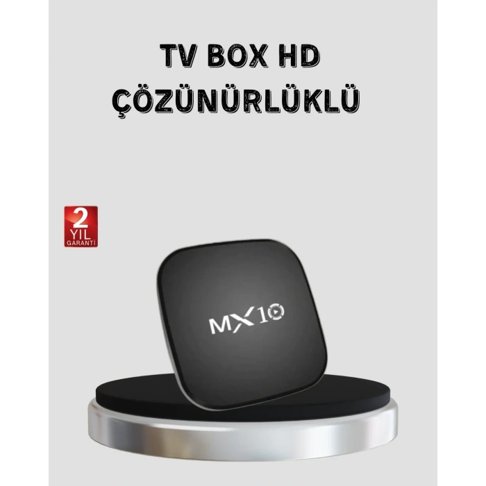USLUCAN ALIŞVERİŞ Android 4K TV Box – Wi-Fi, Bluetooth, Dolby Ses, 60 FPS Ultra HD