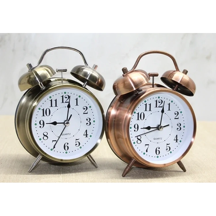 USLUCAN ALIŞVERİŞ Antik Metal Çalar Saat Model 2