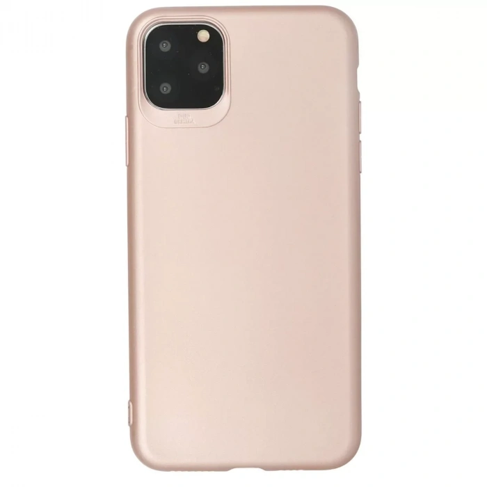 USLUCAN ALIŞVERİŞ Apple iPhone 11 Pro Max Kılıf First Silikon - Rose Gold