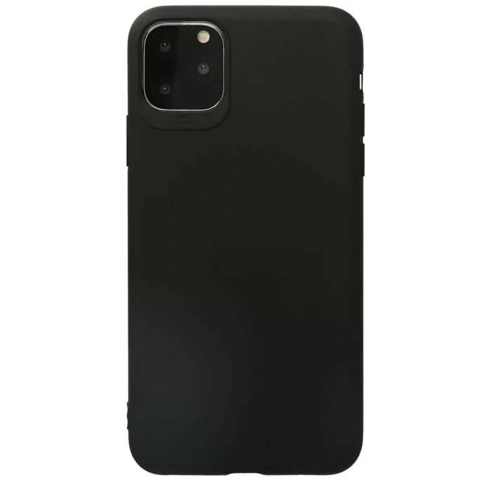 USLUCAN ALIŞVERİŞ Apple iPhone 11 Pro Max Kılıf First Silikon - Siyah