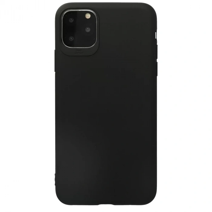 USLUCAN ALIŞVERİŞ Apple iPhone 11 Pro Max Kılıf First Silikon - Siyah