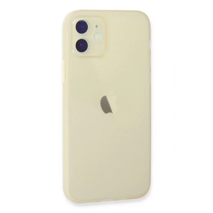 USLUCAN ALIŞVERİŞ Apple iPhone 12 Kılıf Puma Silikon - Gold