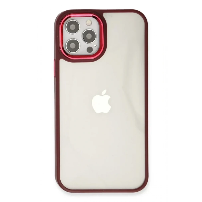 USLUCAN ALIŞVERİŞ Apple iPhone 12 Pro Max Kılıf Dora Kapak - Kırmızı