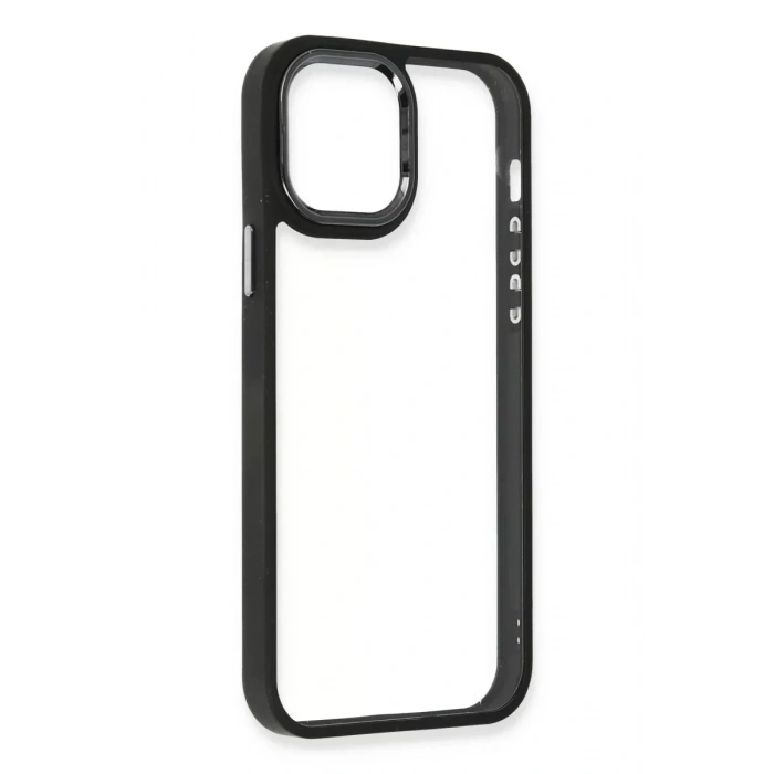 USLUCAN ALIŞVERİŞ Apple iPhone 12 Pro Max Kılıf Dora Kapak - Siyah