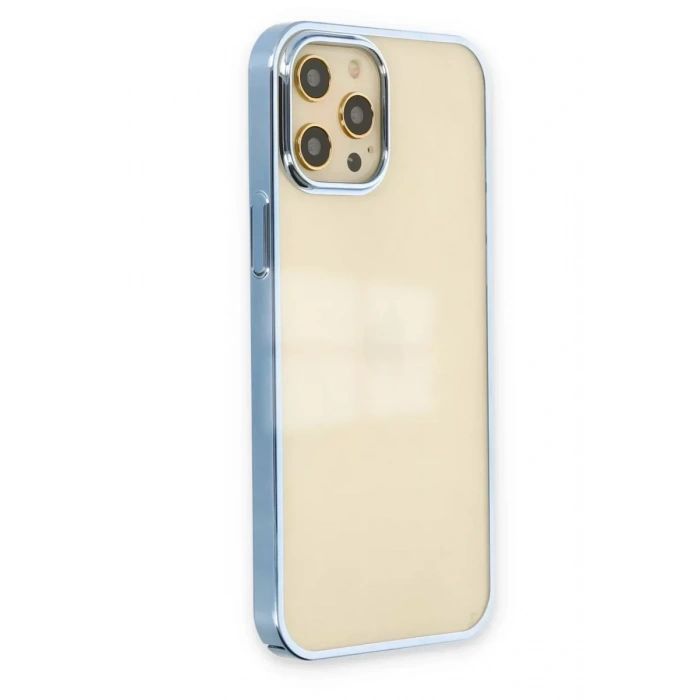 USLUCAN ALIŞVERİŞ Apple iPhone 12 Pro Max Kılıf Element Silikon - Mavi