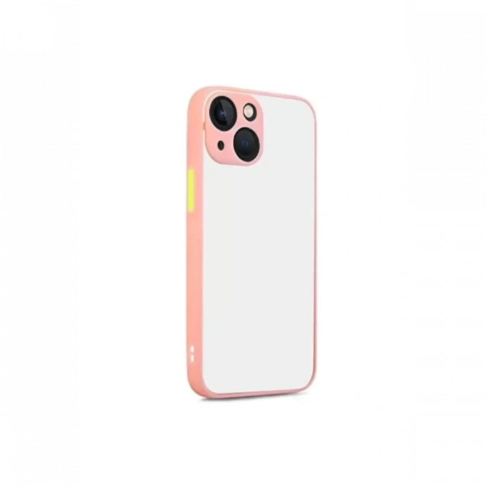 USLUCAN ALIŞVERİŞ Apple iPhone 13 Kılıf Montreal Silikon Kapak - Pembe