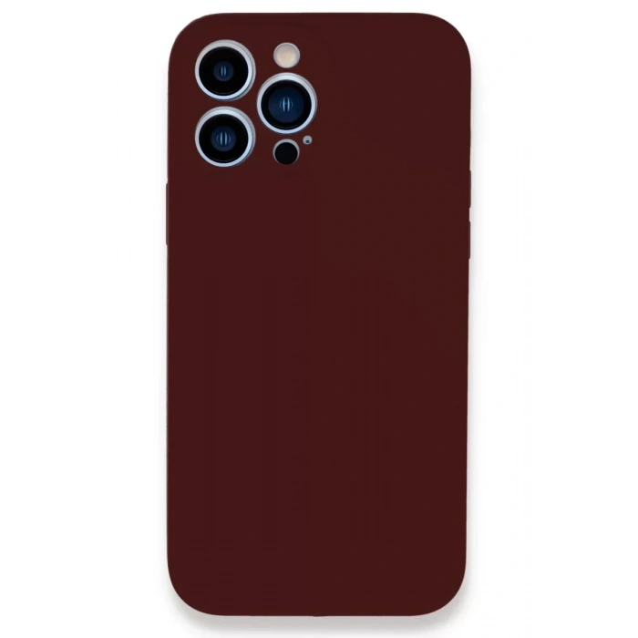 USLUCAN ALIŞVERİŞ Apple iPhone 13 Pro Kılıf Lansman Legant Silikon - Bordo