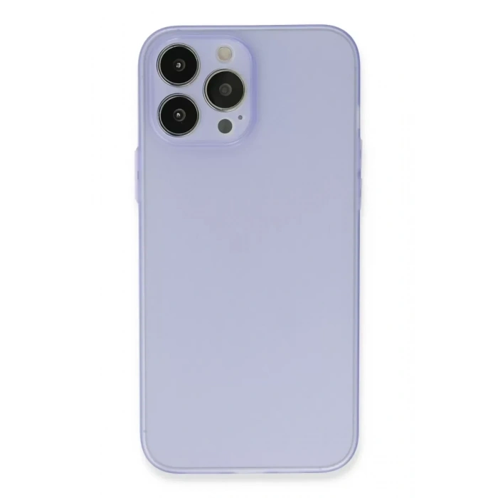 USLUCAN ALIŞVERİŞ Apple iPhone 13 Pro Max Kılıf Puma Silikon - Mor