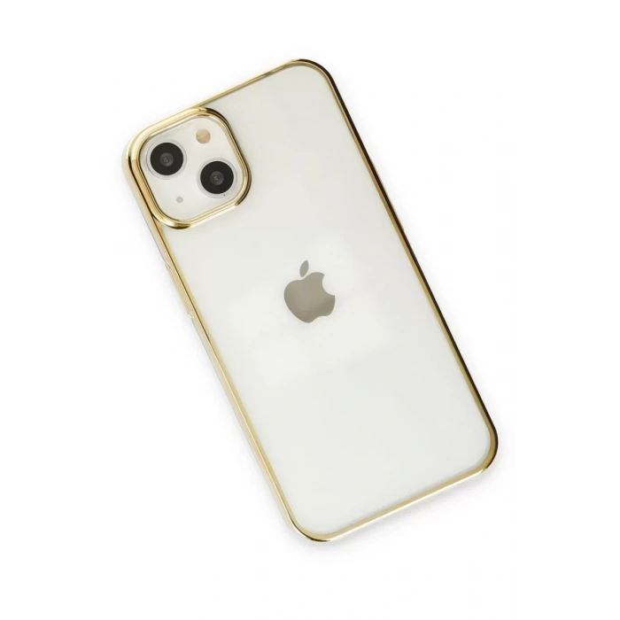USLUCAN ALIŞVERİŞ Apple iPhone 14 Plus Kılıf Element Silikon - Gold