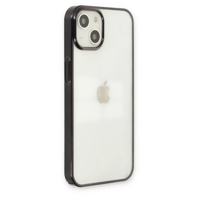 USLUCAN ALIŞVERİŞ Apple iPhone 14 Plus Kılıf Element Silikon - Siyah