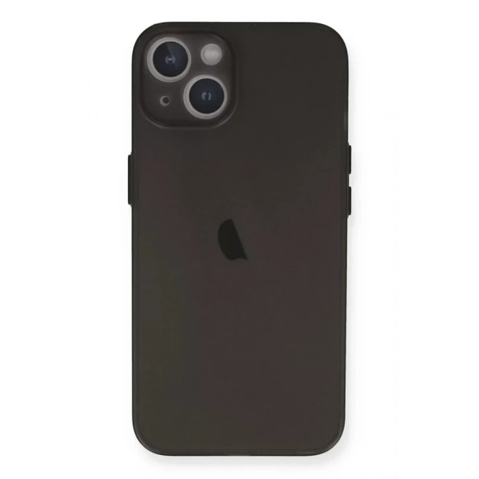 USLUCAN ALIŞVERİŞ Apple iPhone 14 Plus Kılıf PP Ultra İnce Kapak - Gri