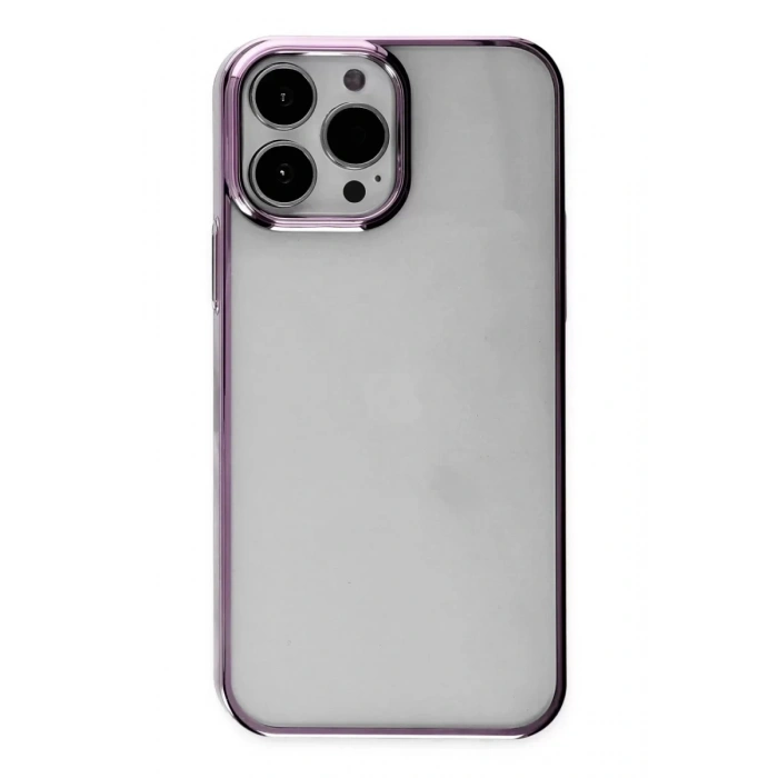 USLUCAN ALIŞVERİŞ Apple iPhone 14 Pro Kılıf Element Silikon - Lila