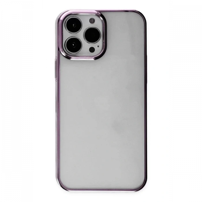USLUCAN ALIŞVERİŞ Apple iPhone 14 Pro Kılıf Element Silikon - Lila