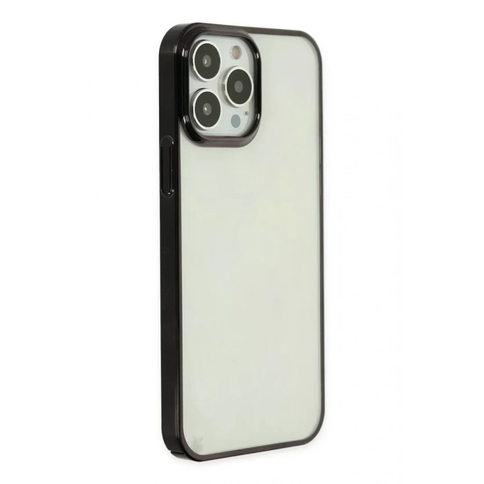 USLUCAN ALIŞVERİŞ Apple iPhone 14 Pro Kılıf Element Silikon - Siyah